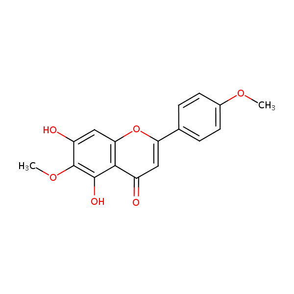 Pectolinarigenin structural formula