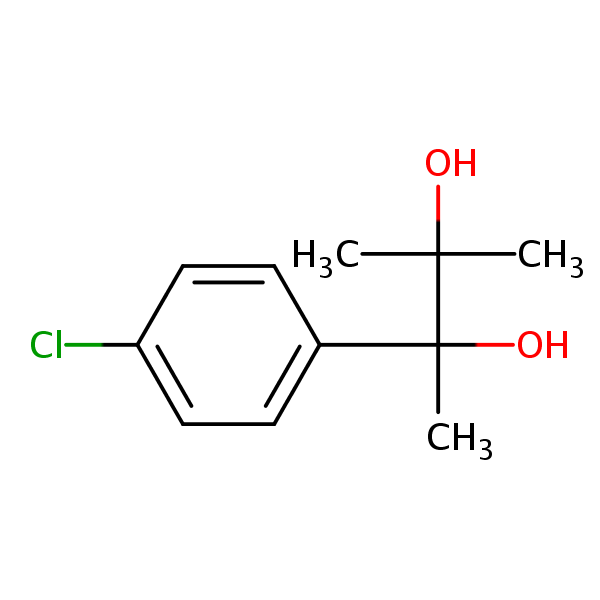 Phenaglycodol structural formula