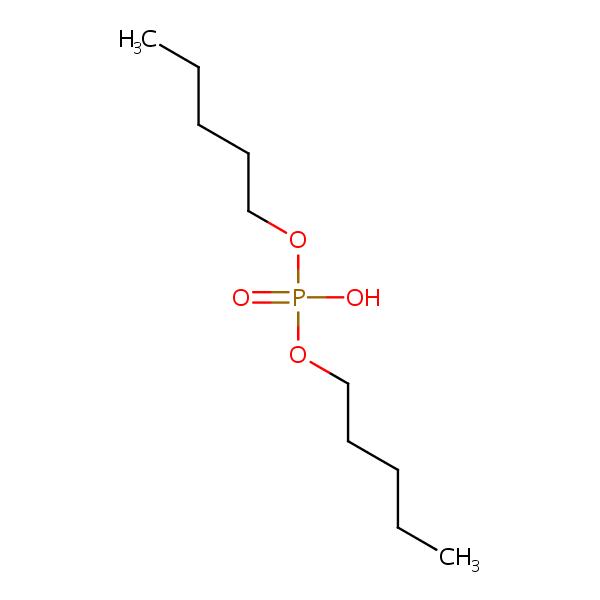 Phosphoric acid, dipentyl ester structural formula