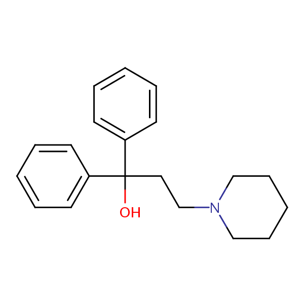 Pridinol structural formula