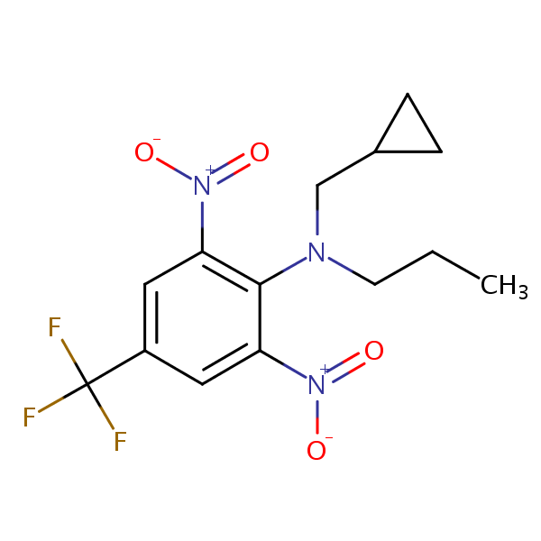Profluralin structural formula