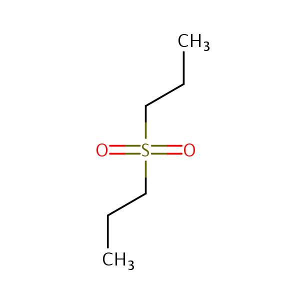 Propane, 1,1’-sulfonylbis- structural formula