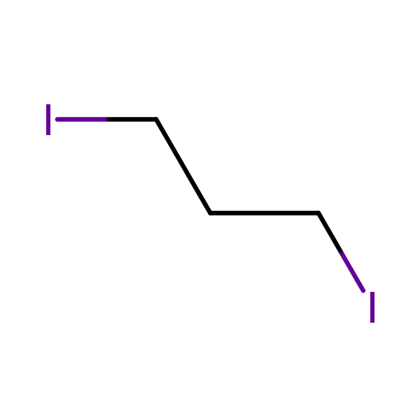 Propane, 1,3-diiodo- structural formula