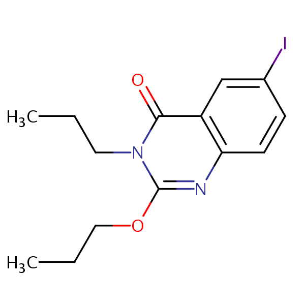 Proquinazid structural formula