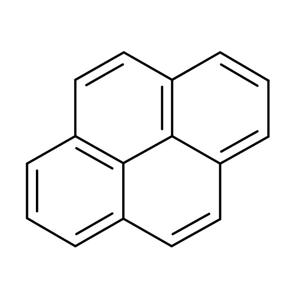 Pyrene structural formula