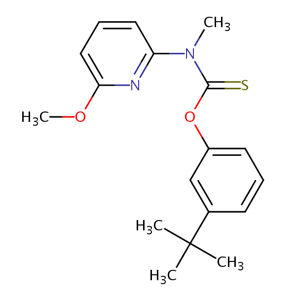 Pyributicarb structural formula