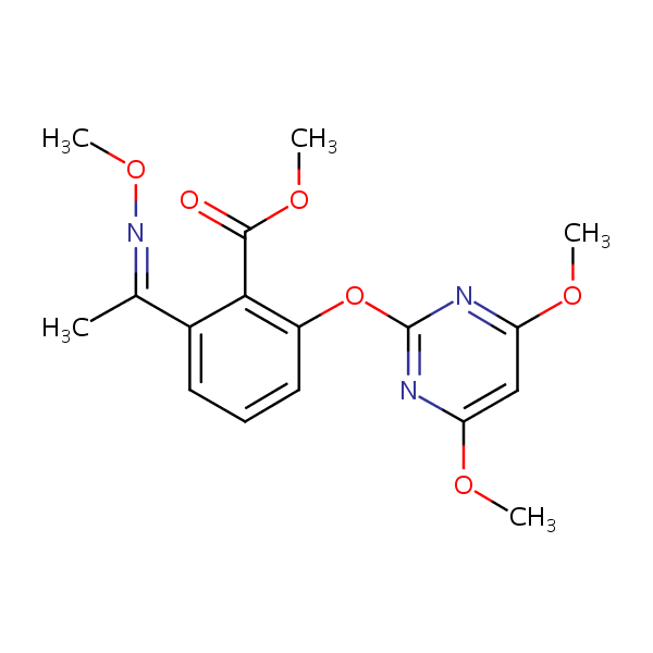 Pyriminobac-methyl structural formula