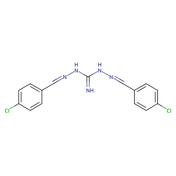 Robenidine structural formula