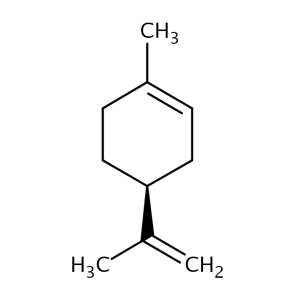 (S)-Limonene structural formula