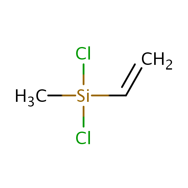 Silane, dichloroethenylmethyl- structural formula