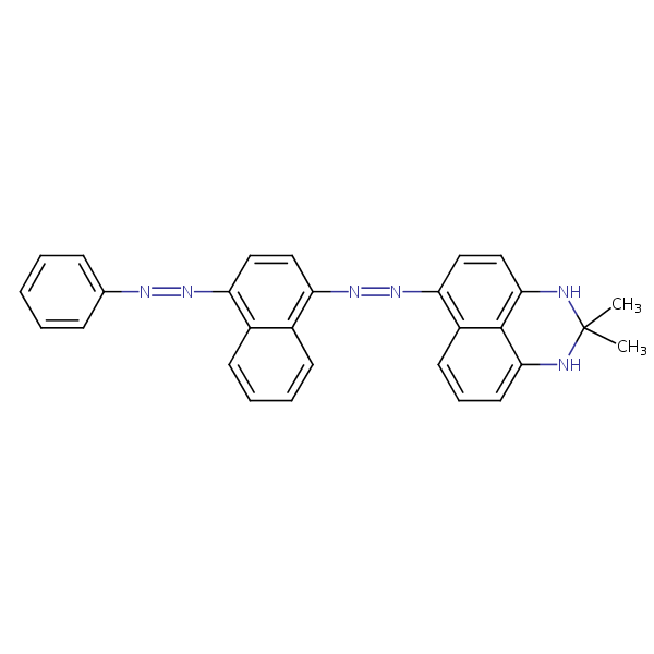 Solvent Black 3 structural formula