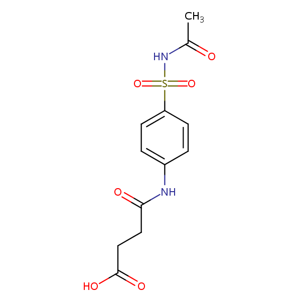 Succinylsulfacetamide structural formula