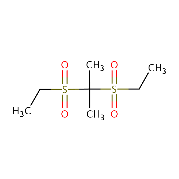 Sulfonmethane structural formula