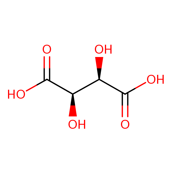 Tartaric Acid structural formula