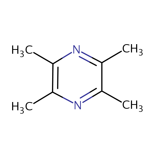 Tetramethylpyrazine structural formula
