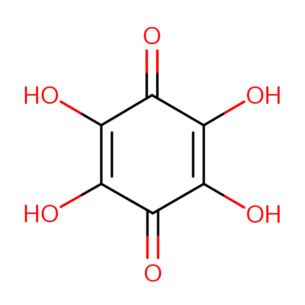 Tetroquinone structural formula