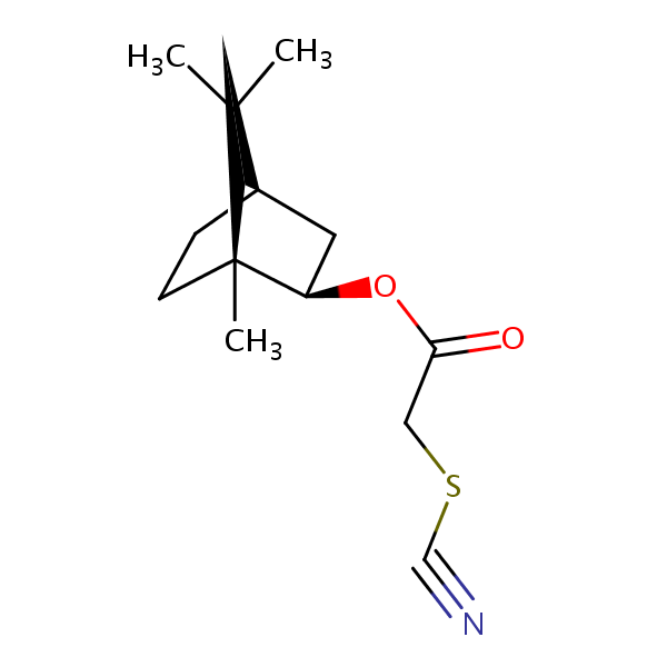Thanite structural formula