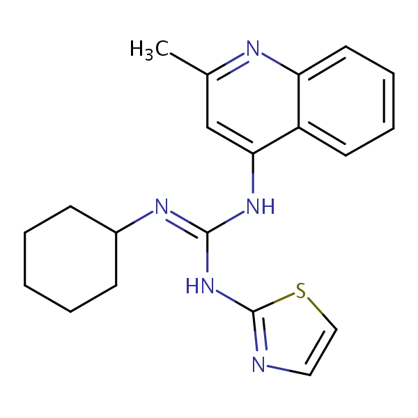 Timegadine structural formula