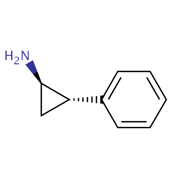 Tranylcypromine structural formula