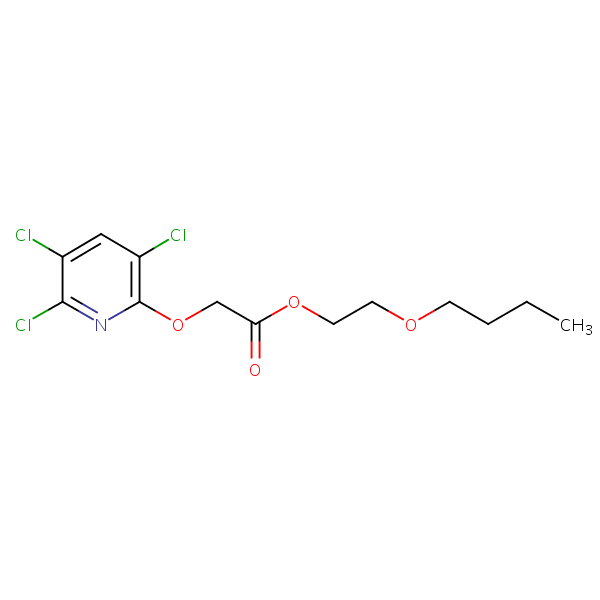 Triclopyr-butotyl structural formula