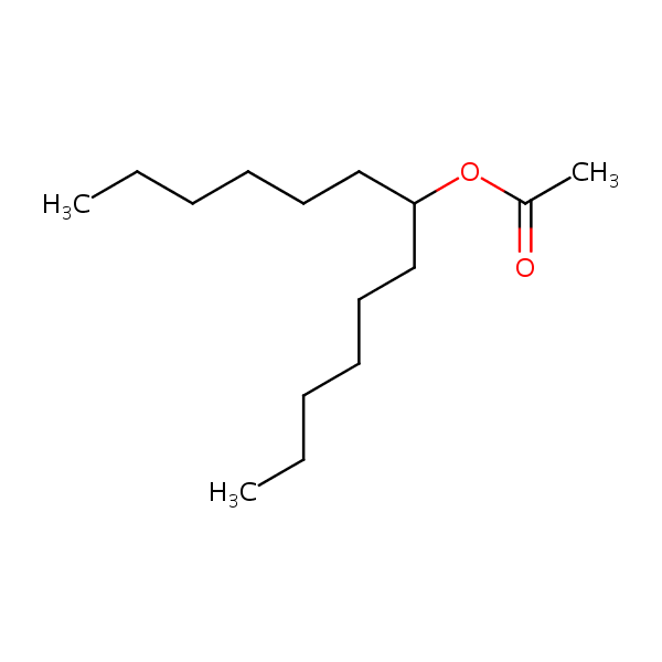 Tridecan-7-yl acetate structural formula