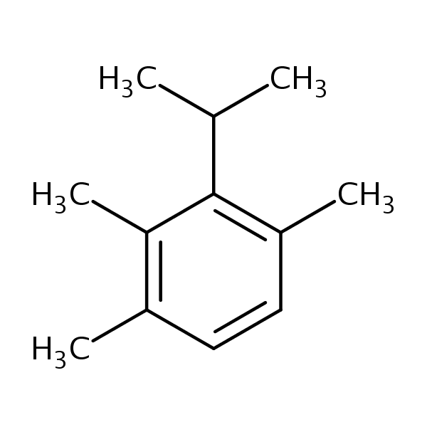 Trimethylcumene structural formula