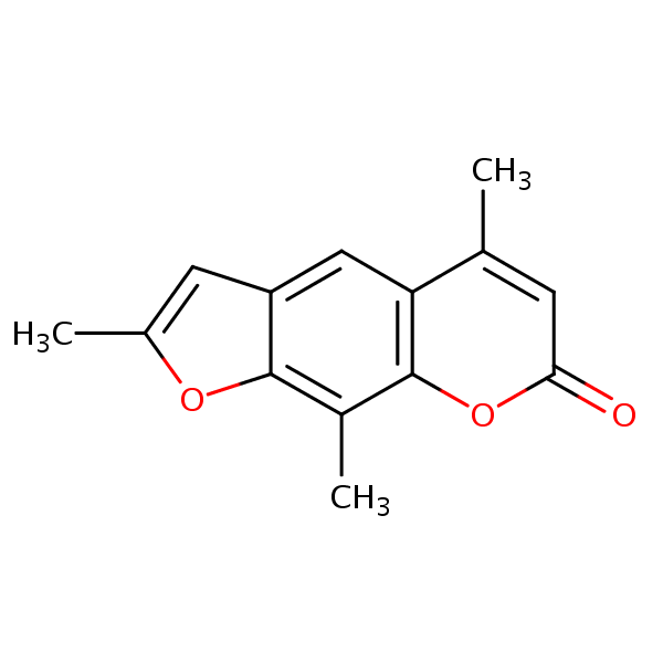 Trioxsalen structural formula