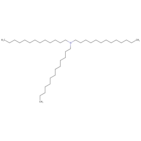 Tris(tridecyl)amine structural formula