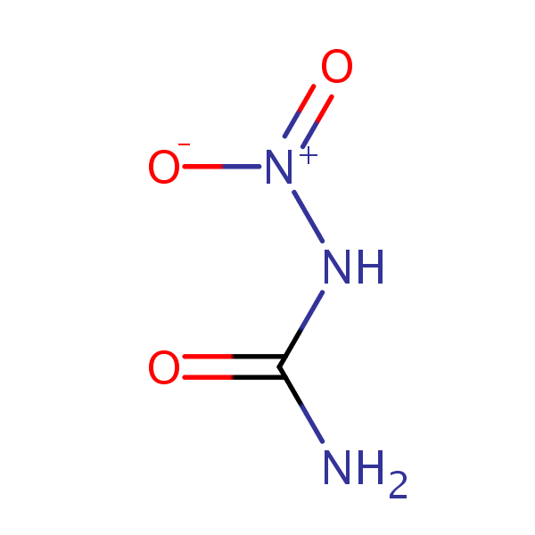 Urea, nitro- structural formula