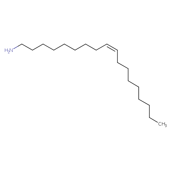 (Z)-9-Octadecenylamine structural formula