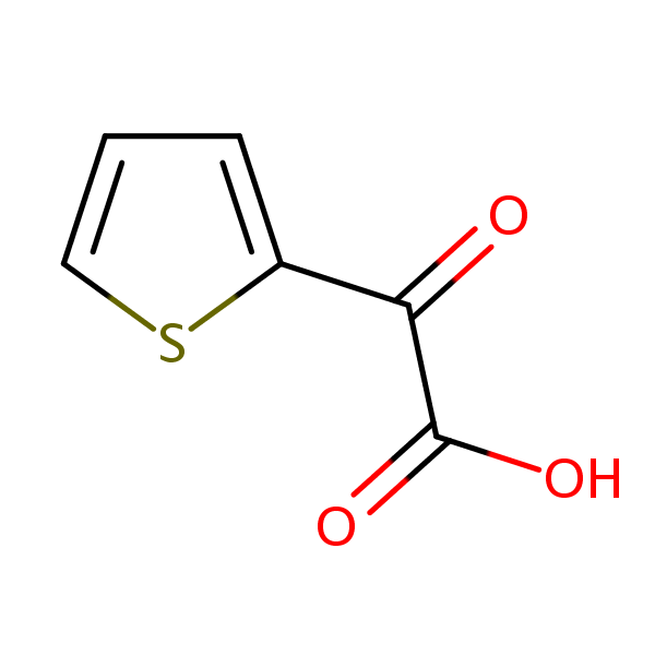 alpha-Oxothiophen-2-acetic acid structural formula