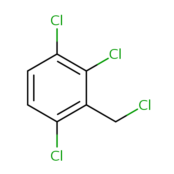 .alpha.,2,3,6-Tetrachlorotoluene structural formula