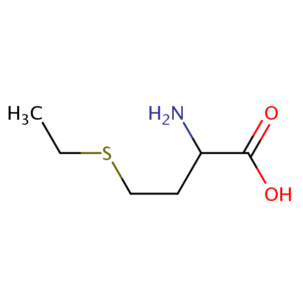 dl-Ethionine structural formula