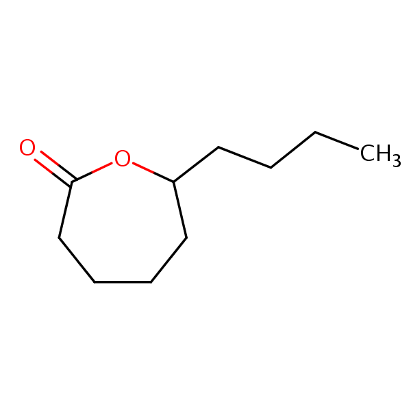 epsilon-Decalactone structural formula