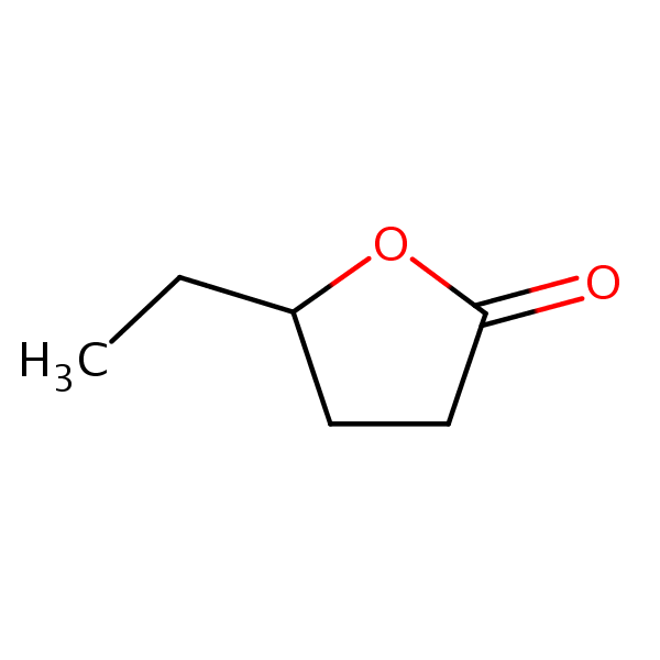 gamma-Caprolactone structural formula
