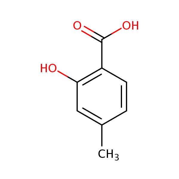 m-Cresotic acid structural formula