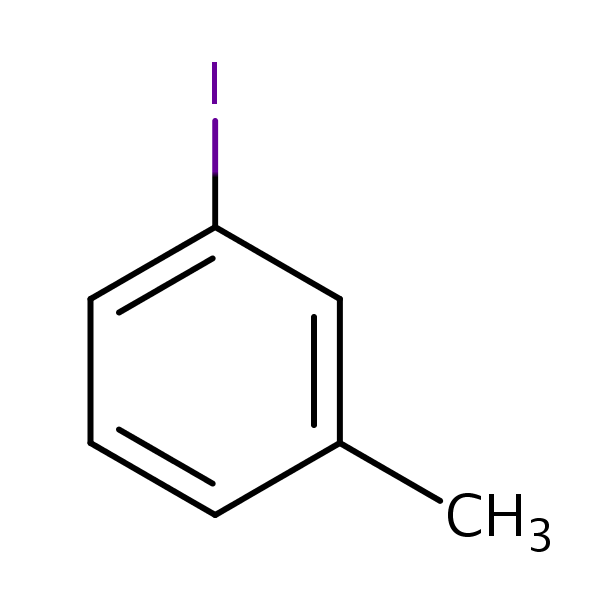 m-Iodotoluene structural formula