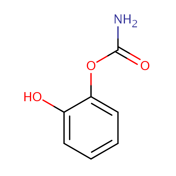o-Hydroxyphenyl carbamate structural formula