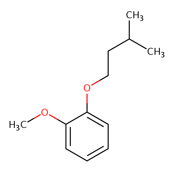 o-(Isopentyloxy)anisole structural formula