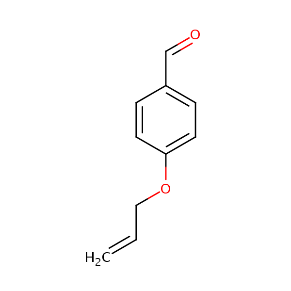 p-(Allyloxy)benzaldehyde structural formula