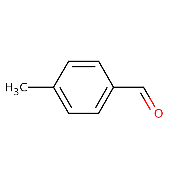 p-Tolualdehyde structural formula