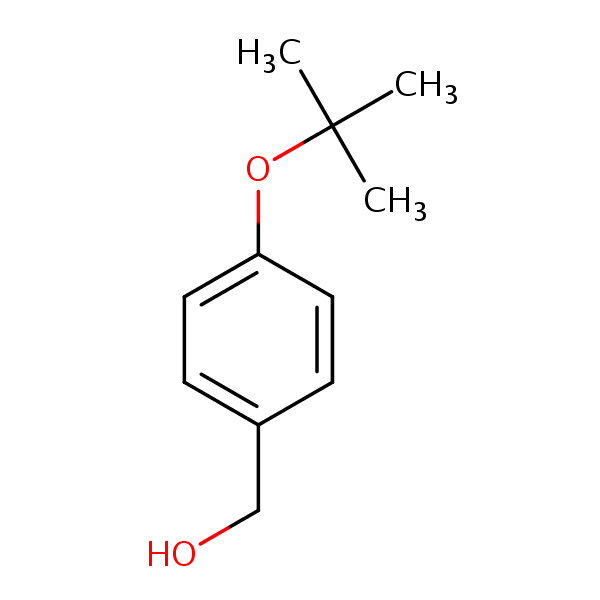 p-tert-Butoxybenzyl alcohol structural formula
