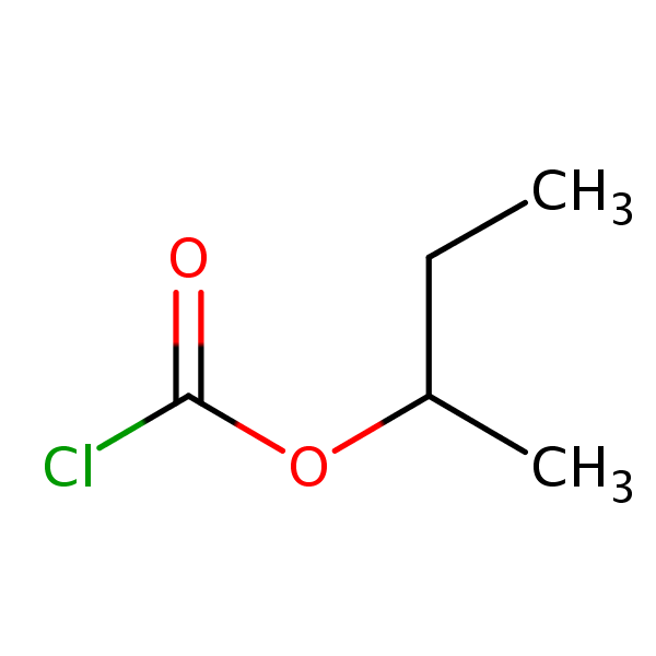 sec-Butyl chloroformate structural formula