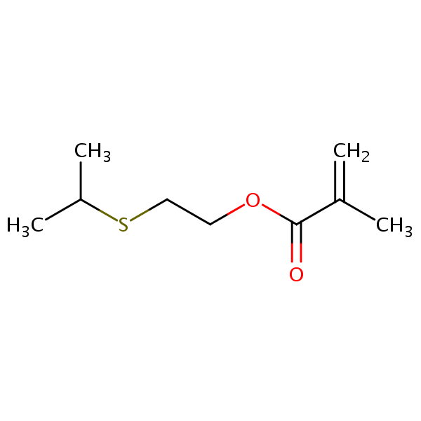 2((1Methylethyl)thio)ethyl methacrylate SIELC
