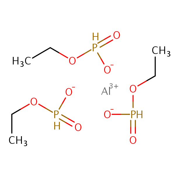 Fosetyl-Al structural formula