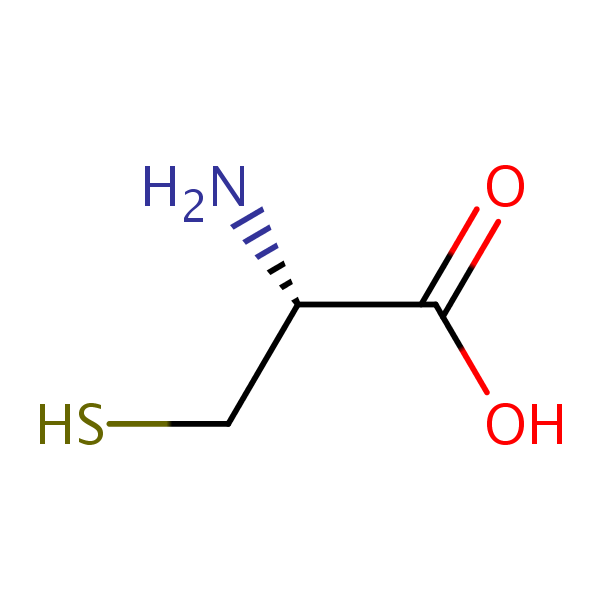 L-Cysteine structural formula