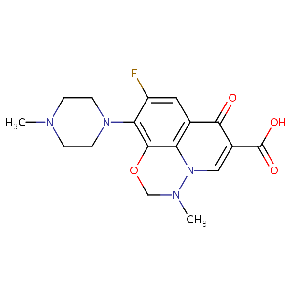 Marbofloxacin structural formula