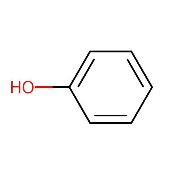 Phenol structural formula