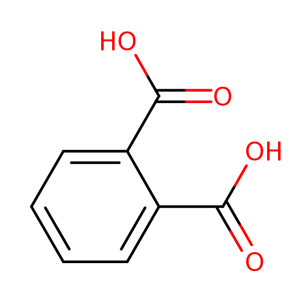 Phthalic Acid structural formula